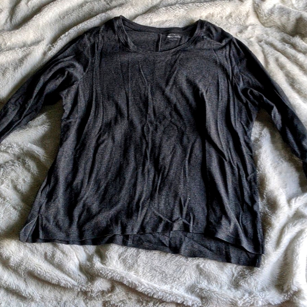 Heather Grey long sleeve